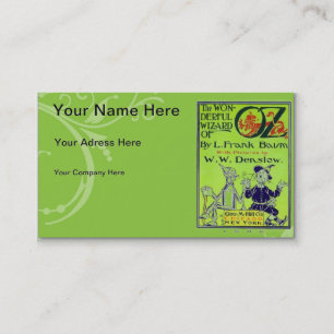 Wizard of Oz Business Card Visitenkarte