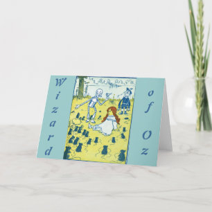 Wizard of Oz Greeting Card Karte