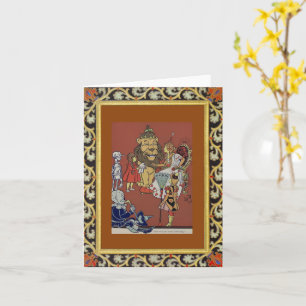 Wizard of Oz Greeting Card Karte