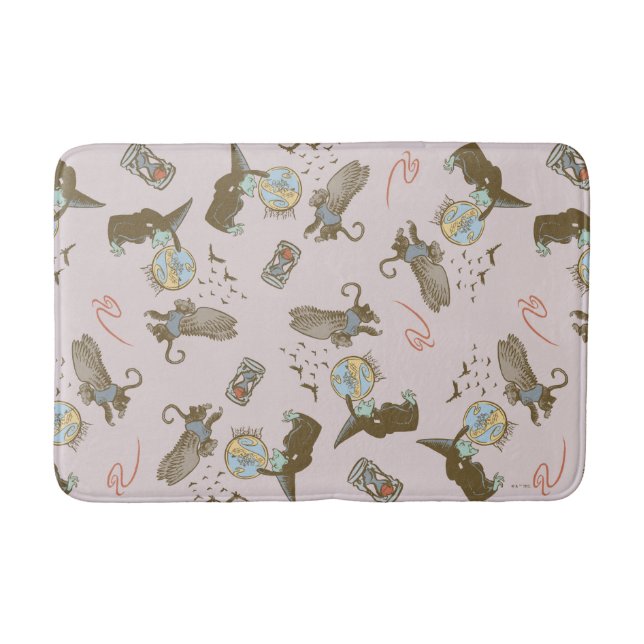 Wizard of Oz™ Wicked Witch™ Crystal Ball Pattern Badematte (Vorderseite)