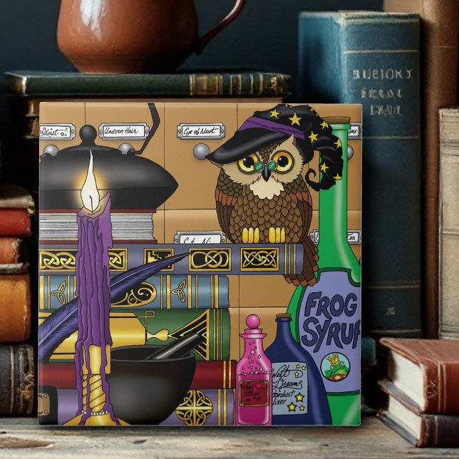 Wizard Owl Books Tränke Fliese (Von Creator hochgeladen)