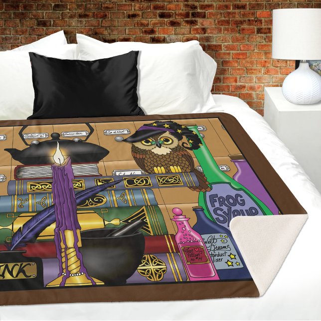 Wizard Owl Books Tränke Sherpadecke (Von Creator hochgeladen)