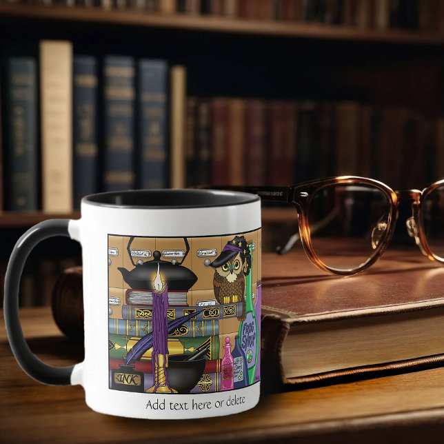 Wizard Owl Books Tränke Tasse (Von Creator hochgeladen)