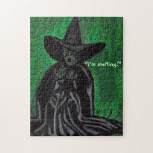 WIZARD OZ MELTING WITCH JIGSAW PUZZLE