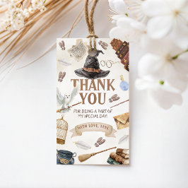 Wizard Party Favor Tag Geschenkanhänger