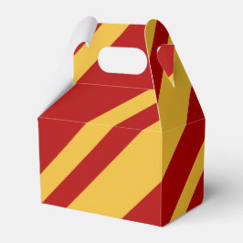 Wizard Rot und Gold Gable Geschenkschachtel