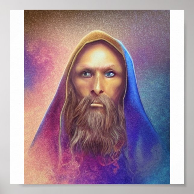 Wizard Spooky Eyes Poster (Vorne)