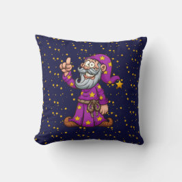 Wizard Throw Pillow Kissen