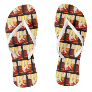 WIZARD VON OZ MAGIC SHOES FLIP FLOPS