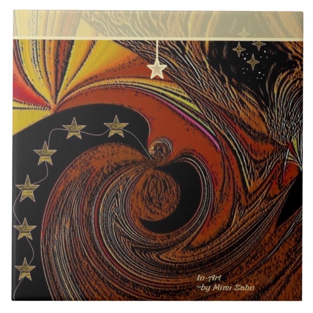 "Wizardry" Keramik Foto Tile Fliese (Vorderseite)