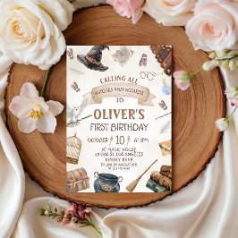 Wizards Birthday Invitation Einladung