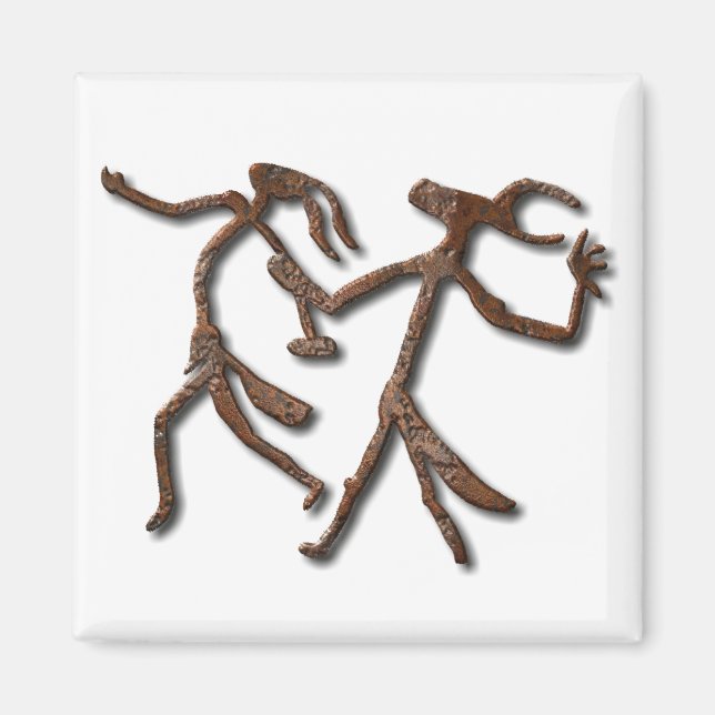 Wizards Dance-Rust-Magnet Magnet (Vorne)
