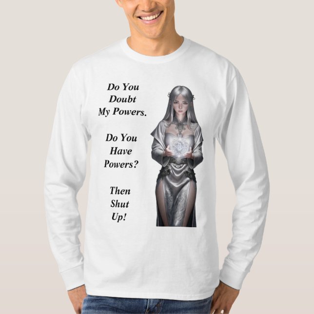 Wizards VS Elves bei Girlfriends T-Shirt (Vorderseite)