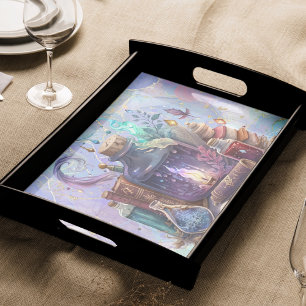 Wizardtabelle Hexenzauberschreibtisch für Wasser Seidenpapier