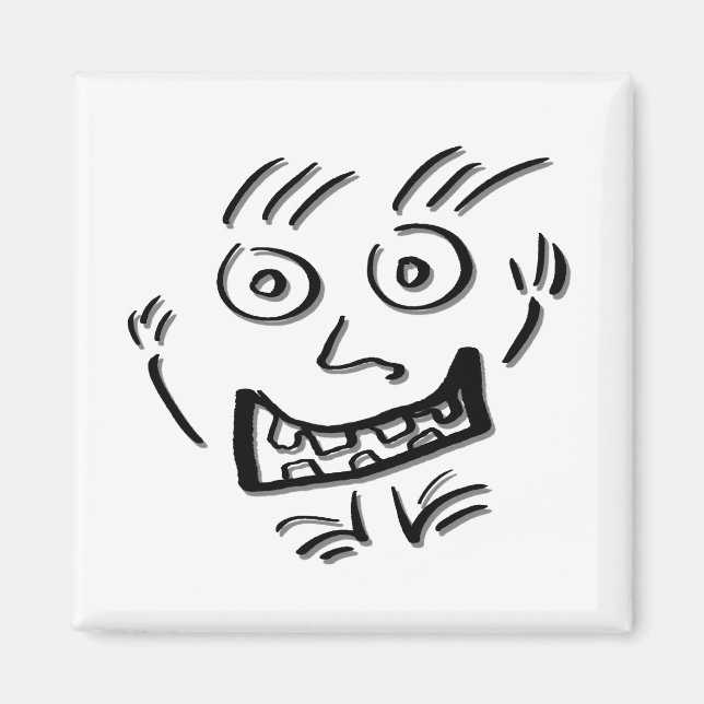 Wizzy DoodleNut by Cussdum Designs Magnet (Vorne)