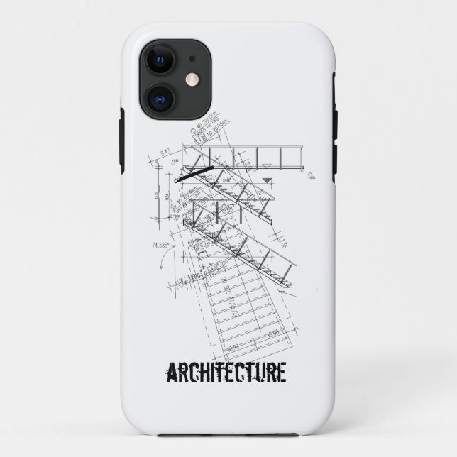 WJ iphone 5 Fall - Architektur Case-Mate iPhone Hülle (Rückseite)