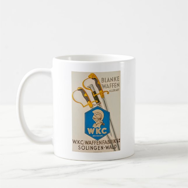 WKC Solingen Deutsch Kaffeetasse (Links)