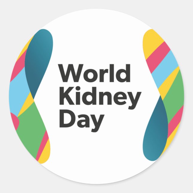 WKD-Aufkleber Runder Aufkleber (Vorderseite)