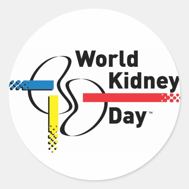 WKD-Aufkleber Runder Aufkleber (Vorderseite)