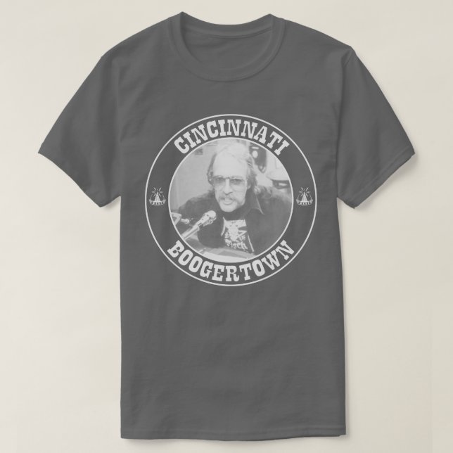 WKRP in Cincinnati Boogertown T-Shirt (Design vorne)