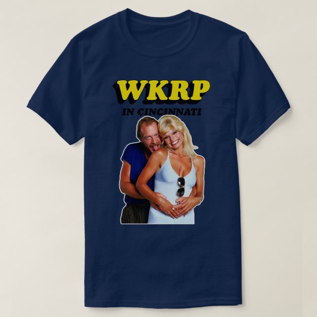 WKRP in Cincinnati T-Shirt (Design vorne)