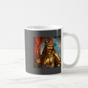 Wlad der Pfähler Mittelalterliches Porträt Dracula Kaffeetasse