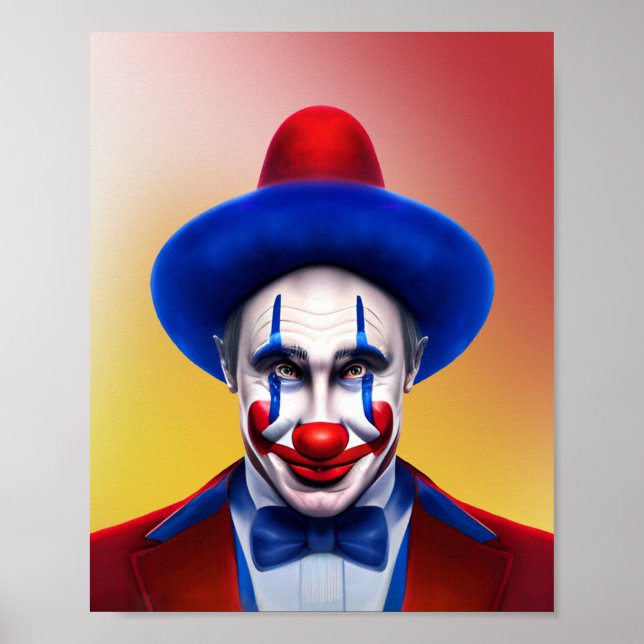 Wladimir der Clown - DIY Poster (Vorne)
