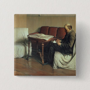 Wladimir Lenin bei Smolny, 1930 Button