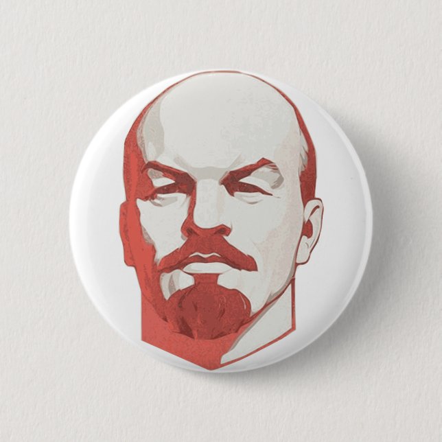 Wladimir Lenin Button (Vorderseite)