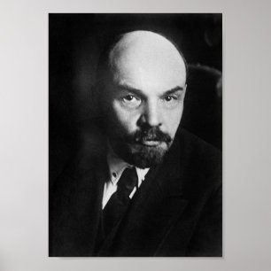 Wladimir Lenin Porträt Poster