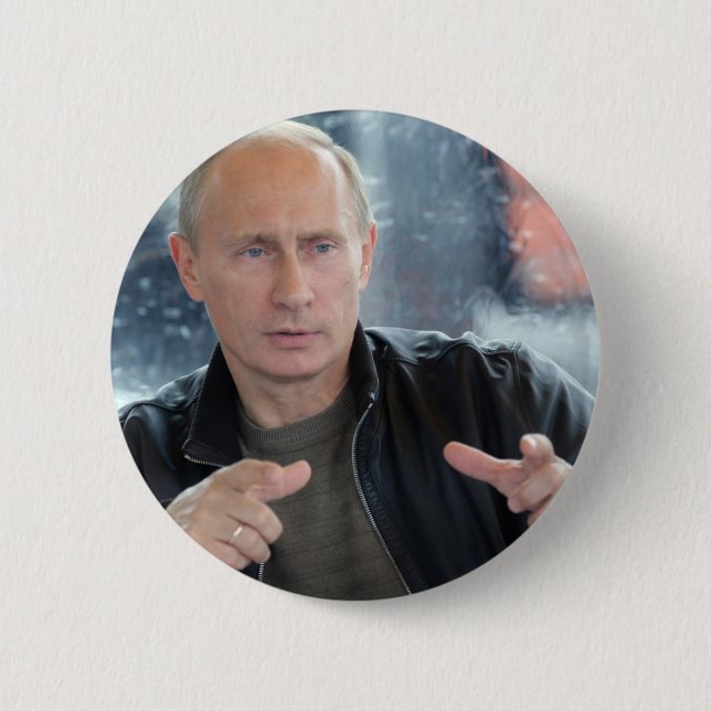 Wladimir Putin Button (Vorderseite)