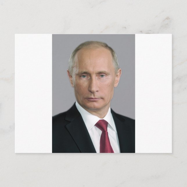 Wladimir Putin Gang Postkarte (Vorderseite)