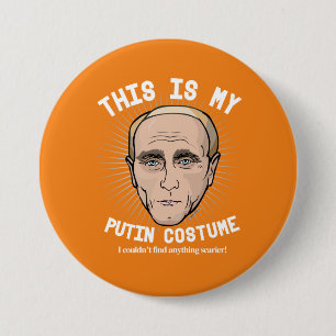 Wladimir Putin Halloween Kostüm - ich könnte nicht Button