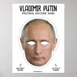 Wladimir Putin Kostümmaske Poster