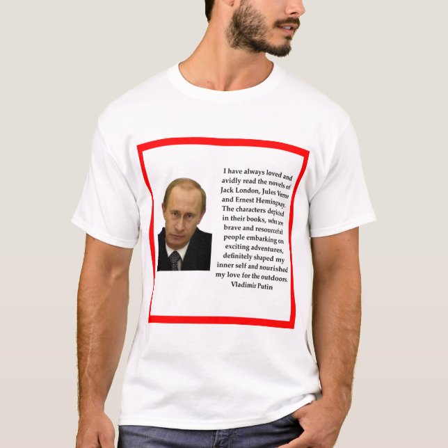Wladimir Putin T-Shirt (Vorderseite)