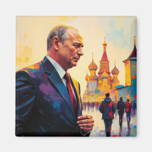 Wladimir Putin: The Mighty Cartoon Magnet