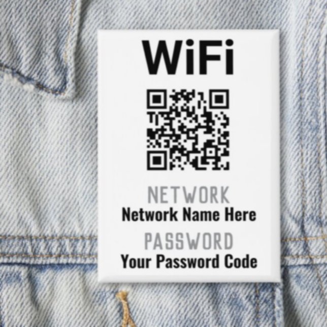 WLAN-Anleitung mit QR-Code. Personal Button (Von Creator hochgeladen)
