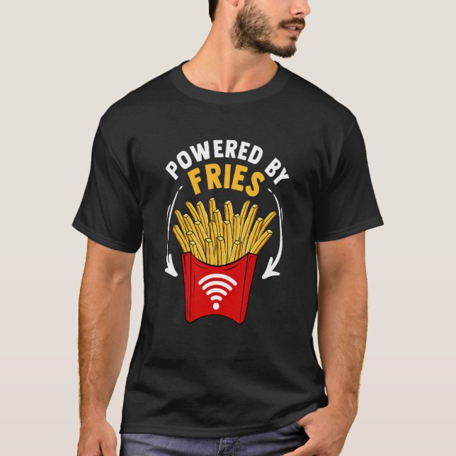 WLAN Wireless Access Point Junk Food T-Shirt (Vorderseite)