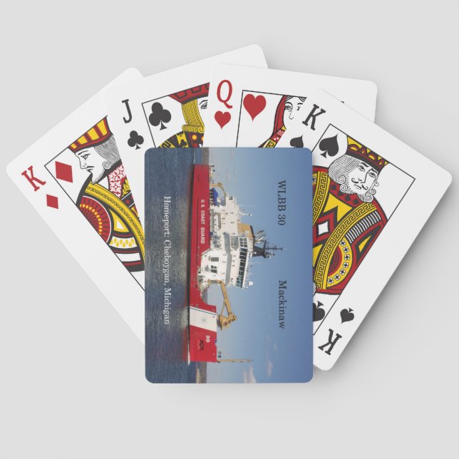 WLBB 30 Mackinaw Spielkarten (Rückseite)