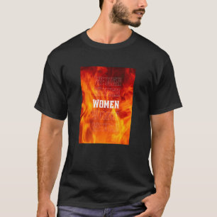 Wlw Lesben mit Feuer T-Shirt