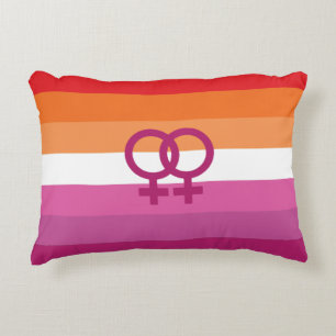 WLW-Lesbenstolzflagge Dekokissen