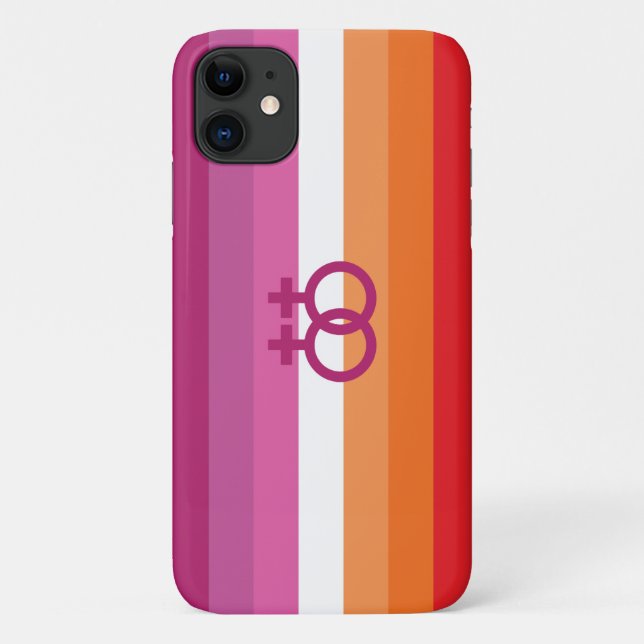 WLW Lesbische Flagge Case-Mate iPhone Hülle (Rückseite)