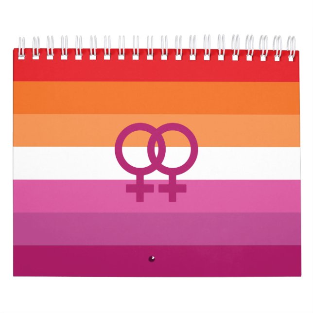 WLW Lesbische Flagge Kalender (Titelbild)