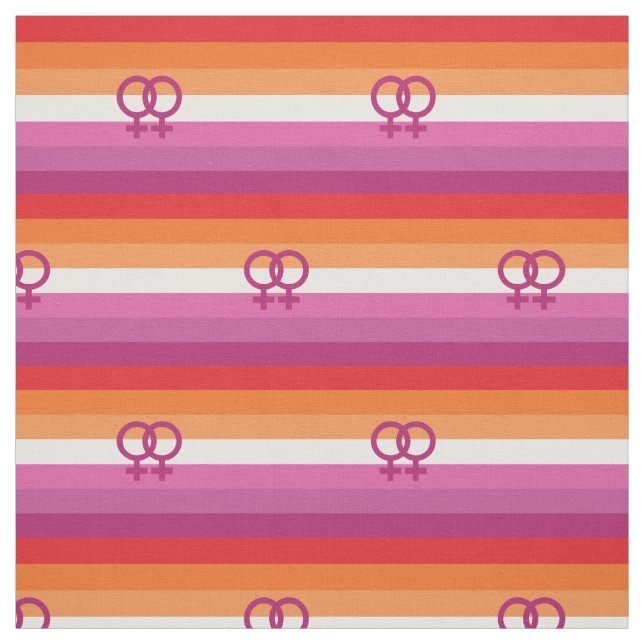 WLW Lesbische Flagge Stoff (Muster)