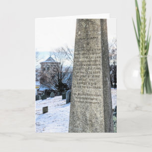 Wm. Aussicht auf die Grabstätte Bradford 1. Pfarrk Karte