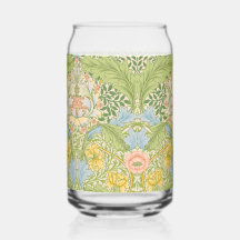 Wm Morris Myrtle Floral Art Nouveau Pastell