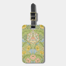 Wm Morris Myrtle Floral Art Nouveau Pastell