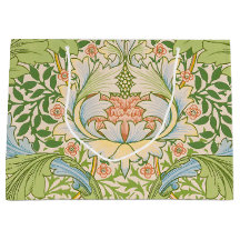 Wm Morris Myrtle Floral Art Nouveau Pastell
