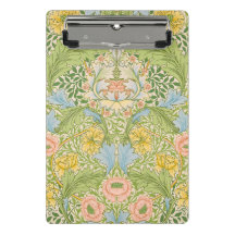 Wm Morris Myrtle Floral Art Nouveau Pastell
