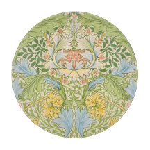 Wm Morris Myrtle Floral Art Nouveau Pastell